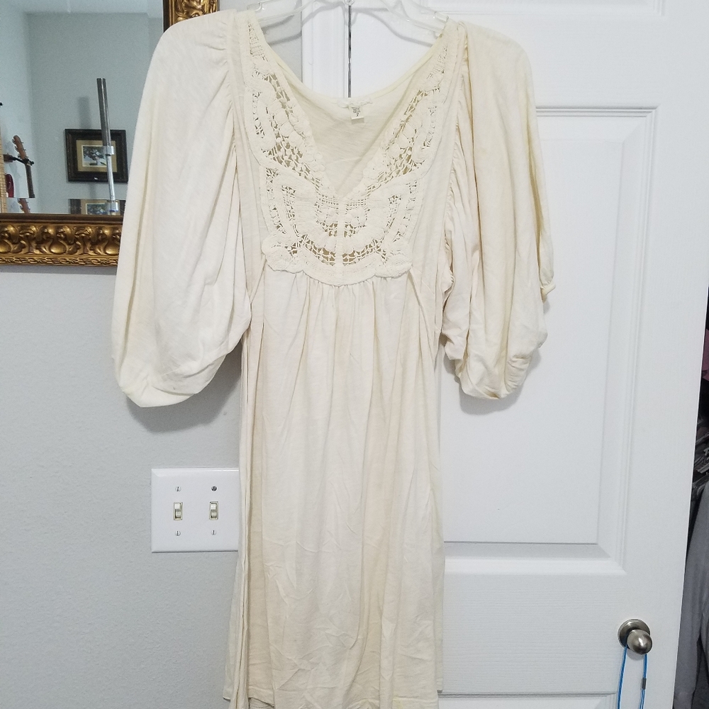 Boho crochet dress